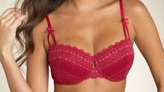 Lingerie brunettes woman Barbara