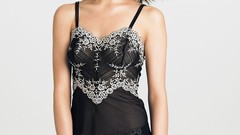 Lingerie brunettes woman models