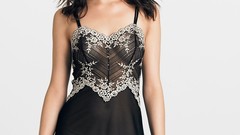 Lingerie brunettes woman models