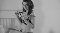 Lingerie brunettes woman models