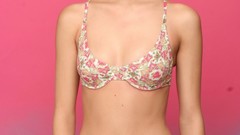 Lingerie brunettes woman panties