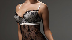 Lingerie brunettes woman panties