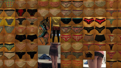 Lingerie legs panties