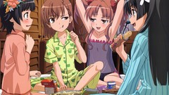 Lingerie misaka mikoto saten ruiko shirai kuroko toaru kagaku 