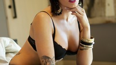 Lingerie tattoos pornstars short