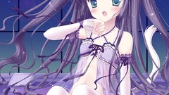 Lingerie water panties blue