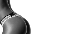 Lingerie woman ass Simple