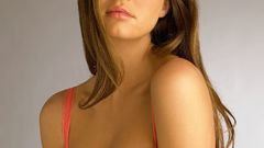 Lingerie woman bra cleavage