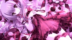 Lingerie woman Flowers pink