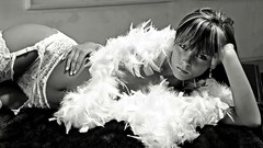 Lingerie woman panties monochrome