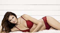 Lingerie woman redheads models