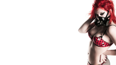 Lingerie woman stockings redheads