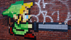 Link graffiti the legend