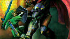 Link zelda fight Ganondorf