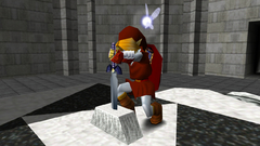 Link zelda master sword