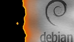 Linux debian computer