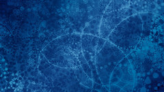 Linux mint abstract blue