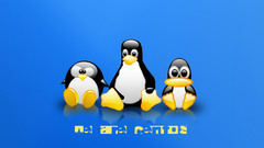 Linux tux computer