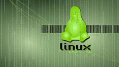 Linux tux computer