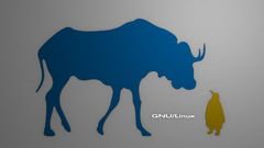 Linux tux gnu computer