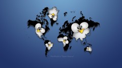 Linux tux Maps