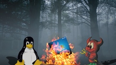 Linux tux Penguins bsd