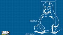 Linux tux schematic