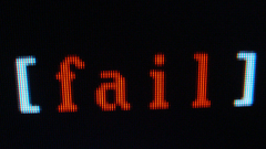 Linux window computer Simple Background black background red