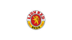 Lion red beer logo
