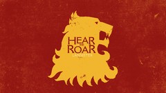 Lions game of thrones House Lannister Hear Me Roar