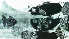 Little black fish high