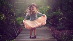 Little girl Pink Dress Meg Bitton