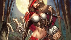 Little Red Riding Hood comics artwork
