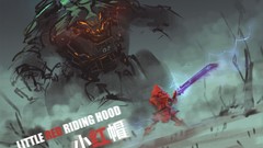 Little Red Riding Hood digital art