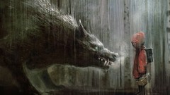 Little Red Riding Hood Wolves artwork fantasy art