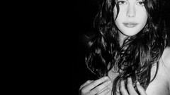 Liv Tyler grayscale