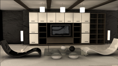 Living room by midasilva