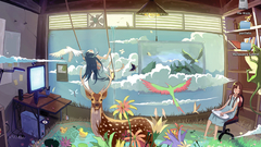 Lizards swings dreams sleeping