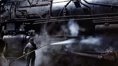 Locomotives trains steam locomotives