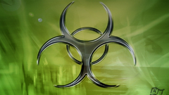 Logo biohazard Nuclear