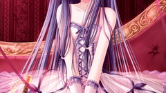 Lolicon gothic dress hair