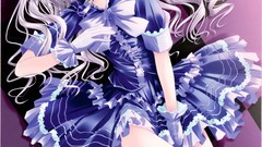 Lolicon striped lingerie Anime