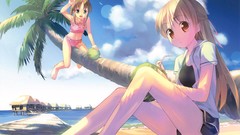 Lolitas bikini shore artbook