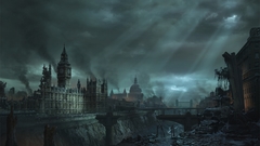 London Big Ben apocalyptic