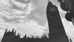 London Big Ben City vintage old photography England monochrome