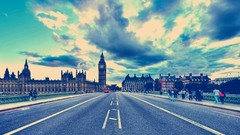 London Big Ben roads