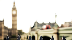 London blurred background