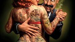 London dancing tattoos artwork