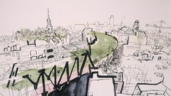 London England Europe United Kingdom drawings cityscapes 