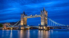 London England United Kingdom Tower Bridge rivers